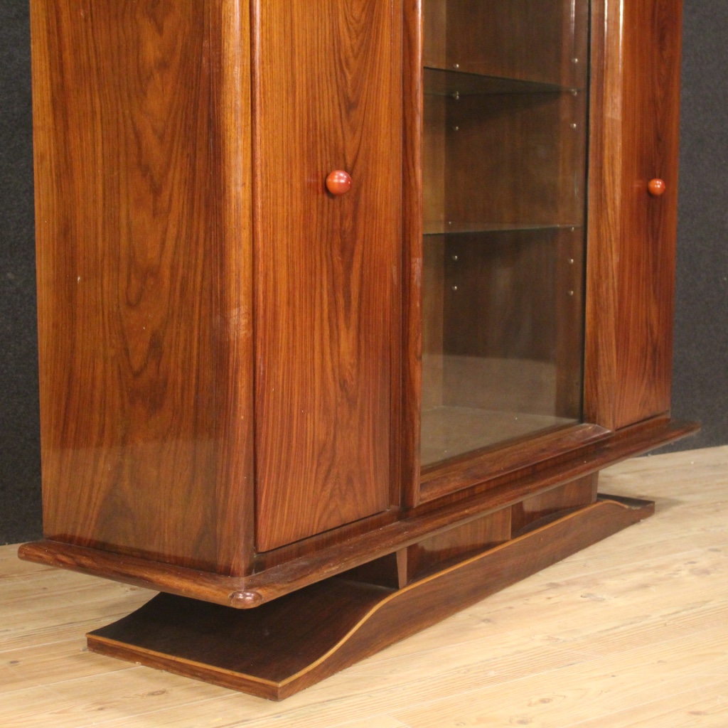 Vitrine Bücherschrank Schrank antik Stil Art Deco Möbel Anrichte aus