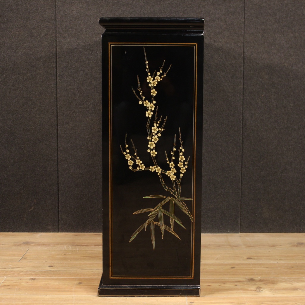 Chinesische Schuhschrank Möbel Anrichte lackiert bemalt Holz antik Stil