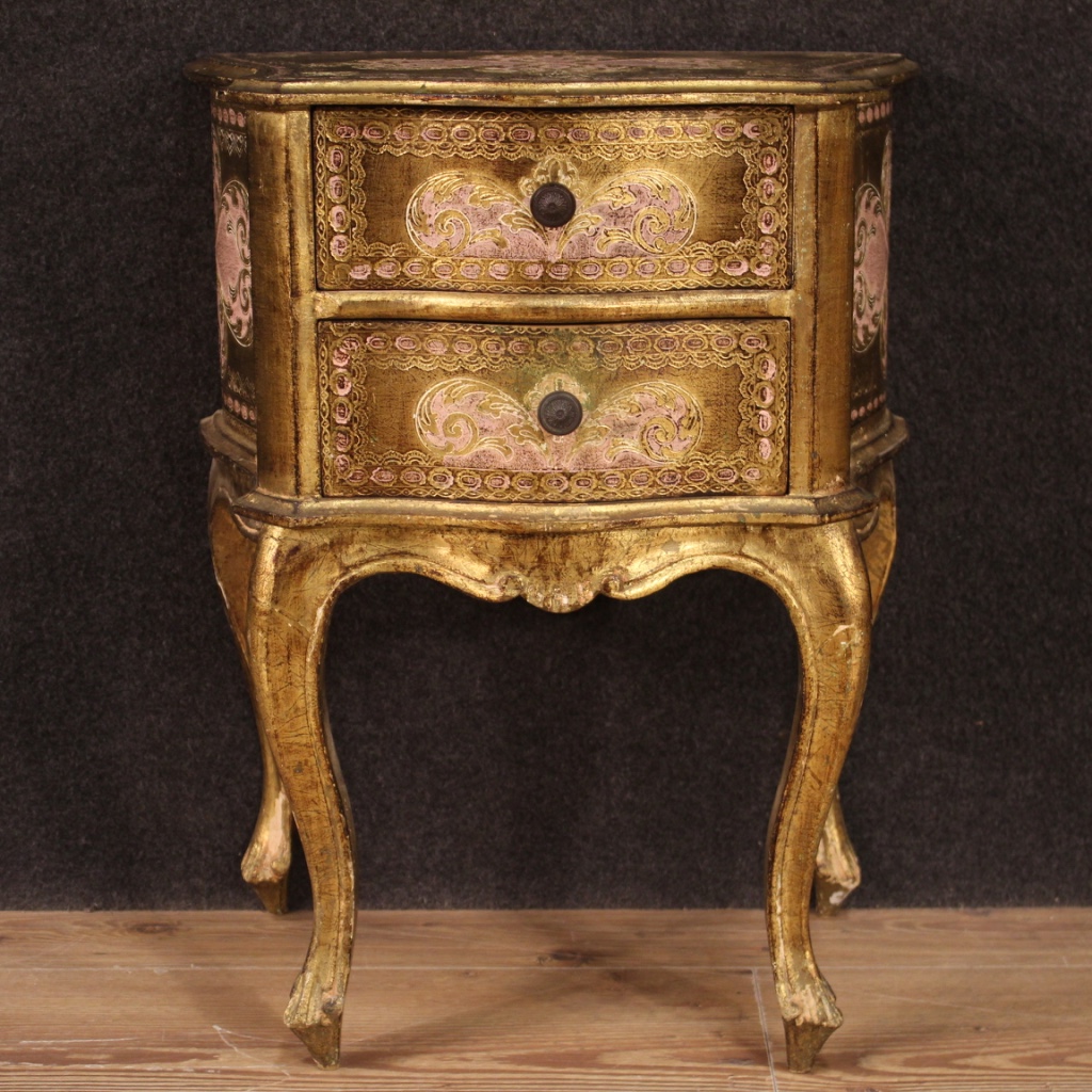 Italian Sideboard Furniture In Inlaid Wood Antique Style Commode Living Room Ebay